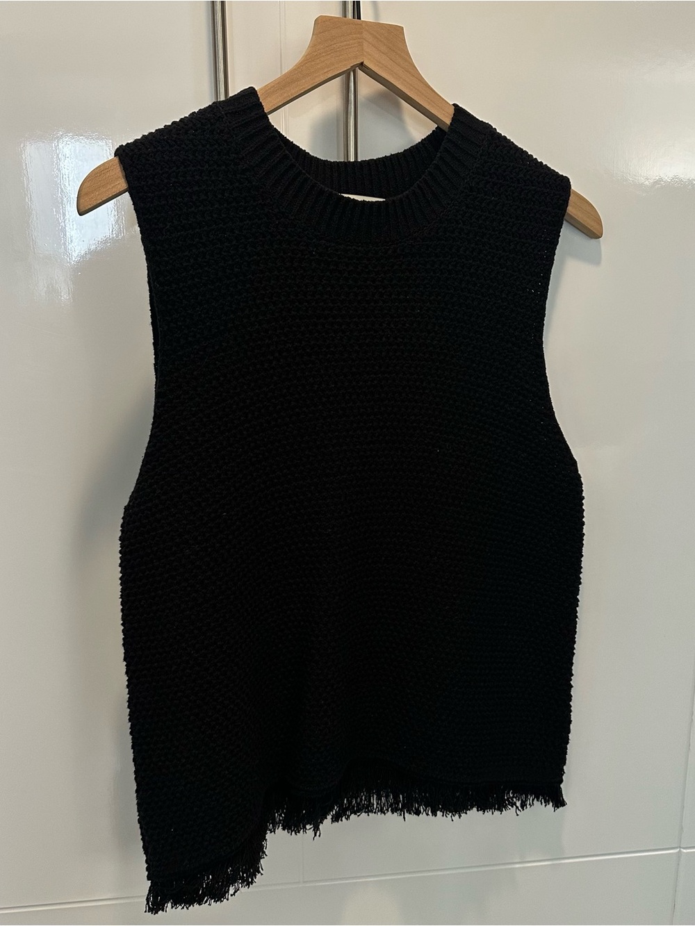 Studio Nicholson Fray Knit in Black